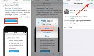 iOS 9.1 beta yazılım profilini indirin