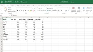 Microsoft Excel Çevrimiçi