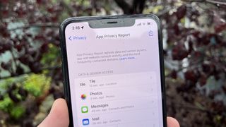 ios 15 uygulama gizlilik raporu nasıl kullanılır