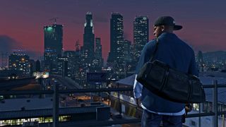 GTA 5 modları: Franklin, Los Santos'a bakıyor