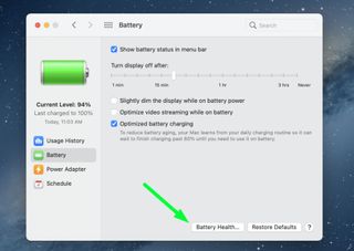 MacBook pil sağlığı nasıl kontrol edilir: 4. Adım