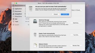 macOS Sierra'da depolama nasıl yönetilir