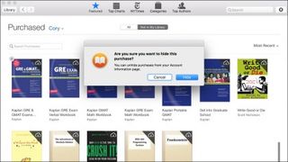 iBooks'u gizle