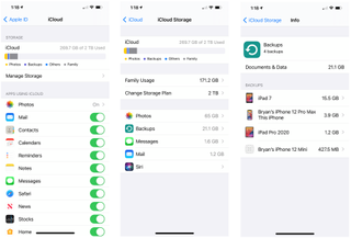 iOS 14'te iCloud