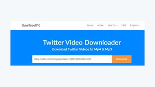 Twitter'dan videolar nasıl indirilir — SaveTweetVid