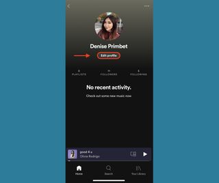 Spotify'da görünen ad nasıl değiştirilir - profili düzenle