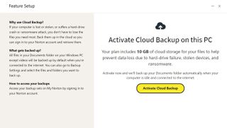 Norton Cloud Backup nasıl kullanılır: Cloud Backup'ı etkinleştirin