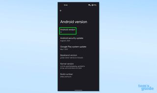 android 12'de paskalya yumurtası baloncukları nasıl elde edilir