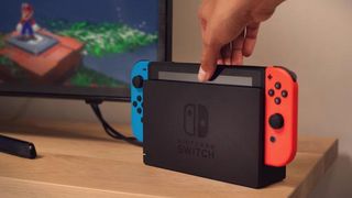 Nintendo Switch'in bir görüntüsü