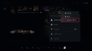 PS5'te çevrimdışı görünme - çevrimdışı görünme