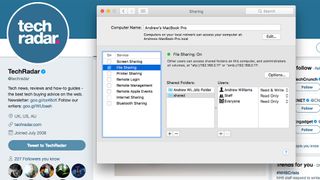 Bilgisayarınızda yangın paylaşımını etkinleştirmek için TechRadar'ın twitter'ına göz atmaya ara verin