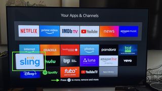 Fire TV ana ekran uygulamalarını kurma