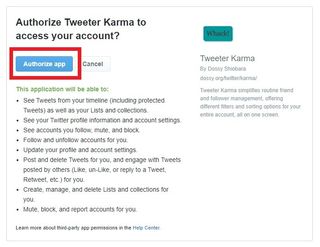 Tweeter Karma'nın ekran görüntüsü