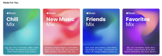 Apple Music "Sizin İçin Üretildi"