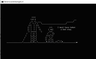 ASCII'de yıldız savaşları nasıl izlenir - film oynat