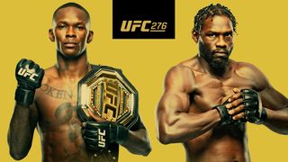 UFC 276 Adesanya, Cannonier'e Karşı Posteri