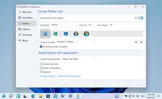 Windows 11'i Windows 7 ekran görüntüsü gibi gösterme