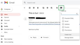 8. Adım: Gmail'de klasörler nasıl oluşturulur?