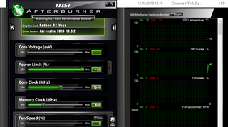 Donanımınızı değiştirmek için Afterburner yazılımını kullanın (Resim Kredisi: TechRadar)