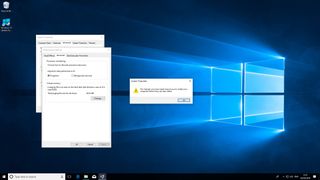 Windows 10 masaüstü ekranı