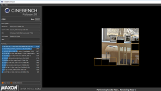 Cinebench, işlemcinizi kıyaslamak için iyi bir araçtır (Resim Kredisi: TechRadar)
