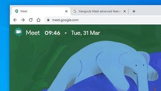 Google Meet'i açma