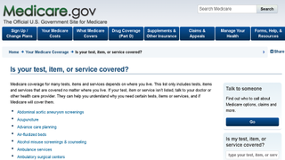 Medicare gov web sitesi