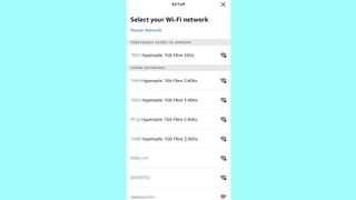 Alexa Wi-Fi'ye nasıl bağlanır: Wi-Fi bağlantısını seçin