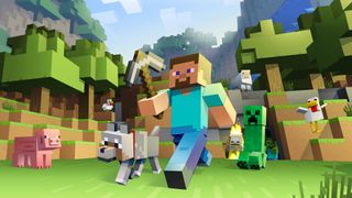 En iyi Minecraft modları: Steve ve ormanda yürüyen diğerleri