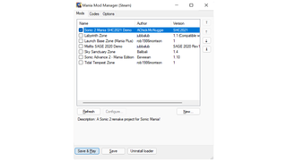 Sonic Mania Mod Yöneticisi