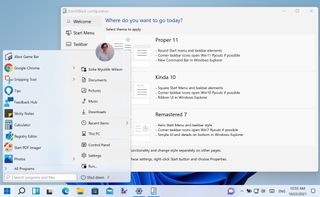 Windows 11'i Windows 7 ekran görüntüsü gibi gösterme