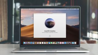 macOS Catalina'dan bir kare