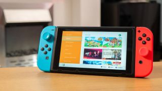 Ekranda eShop ile Nintendo Switch