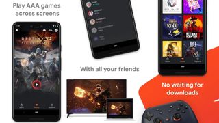 Google Stadia akıllı telefon