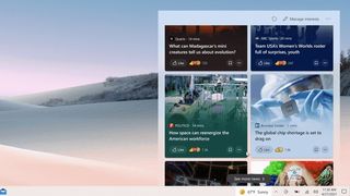 Windows 10 haber ve hava durumu widget'ı nasıl kaldırılır