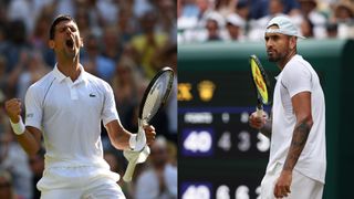 Wimbledon 2022'de Novak Djokovic ve Nick Kyrgios'un birleşik görüntüsü