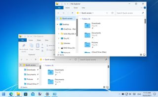 Windows 11'i Windows 7 ekran görüntüsü gibi gösterme