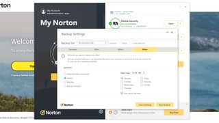 Norton Cloud Backup nasıl kullanılır: Yedekleme zamanlamasını seçin