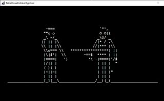 ASCII'de yıldız savaşları nasıl izlenir - önce han vurdu