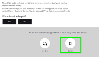 Disney Plus müşteri hizmetleri nasıl alınır - desteği arayın