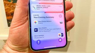 iOS 15'te bir bildirim özeti nasıl ayarlanır?