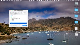 macOS'ta Finder'ı yeniden başlatın