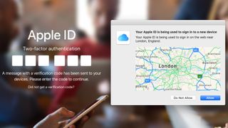 Apple iki faktörlü kimlik doğrulama