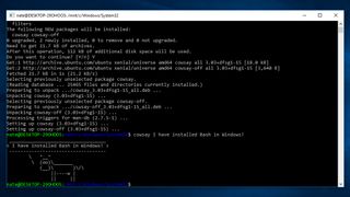 6. İlk Linux programınızı Bash ile Windows'a nasıl kurarsınız?