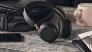 siyah jabra elite 45h kulak üstü kulaklık