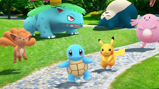 Pikachu, Squirtle ve diğer Pokemonlar