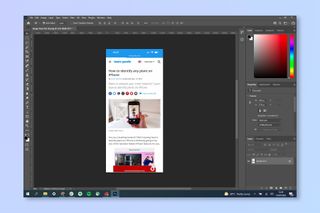 Adobe Photoshop'ta arka plan eklemek için gerekli adımları gösteren bir ekran görüntüsü