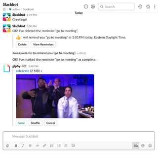 Slack ipuçları ve püf noktaları: Slackbot