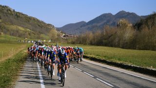 Çek Cumhuriyeti'nden Josef Cerny ve Deceuninck Takımı - Volta Ciclista a Catalunya sırasında Quick-Step & The Peloton