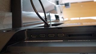 Arkadaki bu HDMI bağlantı noktalarının da biraz ilgiye ihtiyacı olabilir (Resim Kredisi: TechRadar)